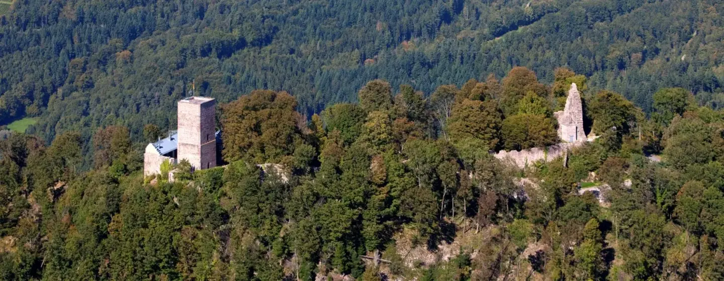 Foto: Staatliche Schlösser und Gärten Baden-Württemberg, Achim Mende Yburg bei Baden-Baden